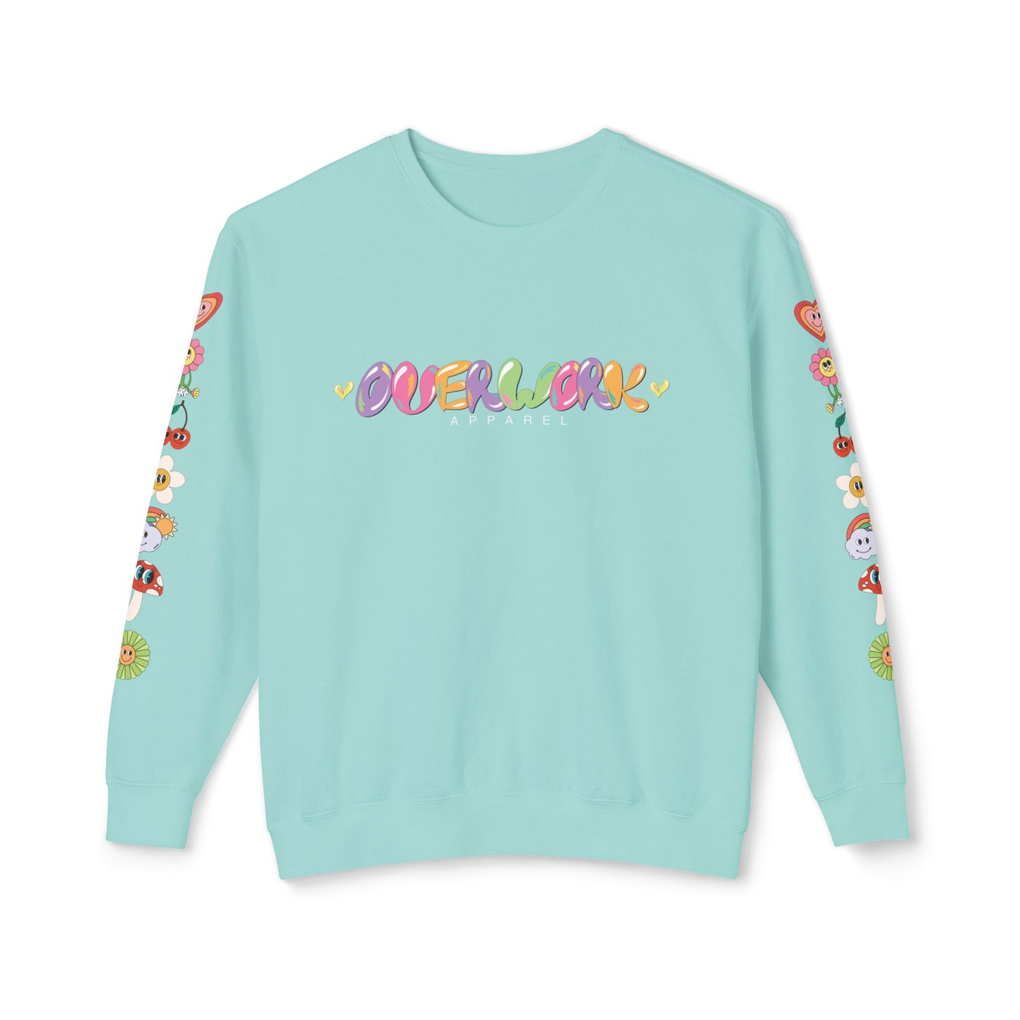 Bubble Logo Lightweight Crewneck Sweatshirt