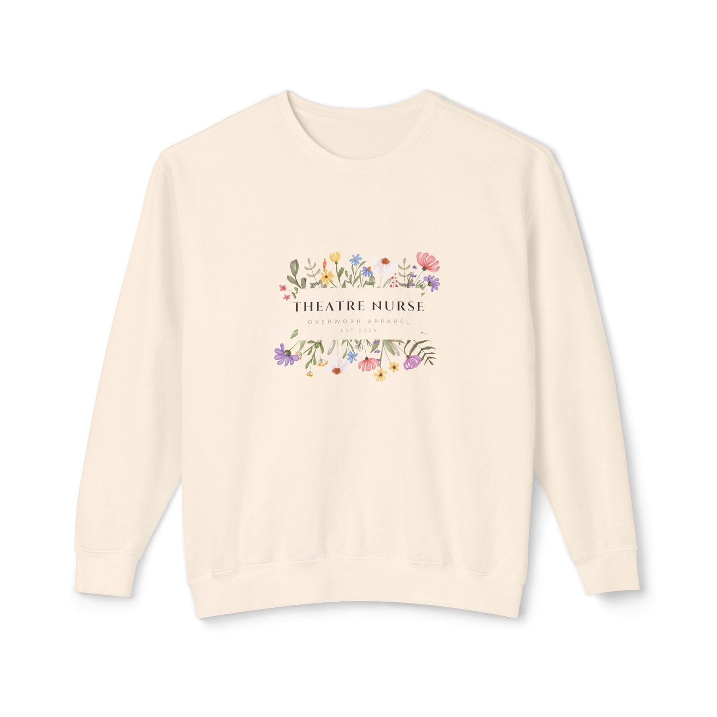 Theatre Nurse Lightweight Crewneck Sweatshirt