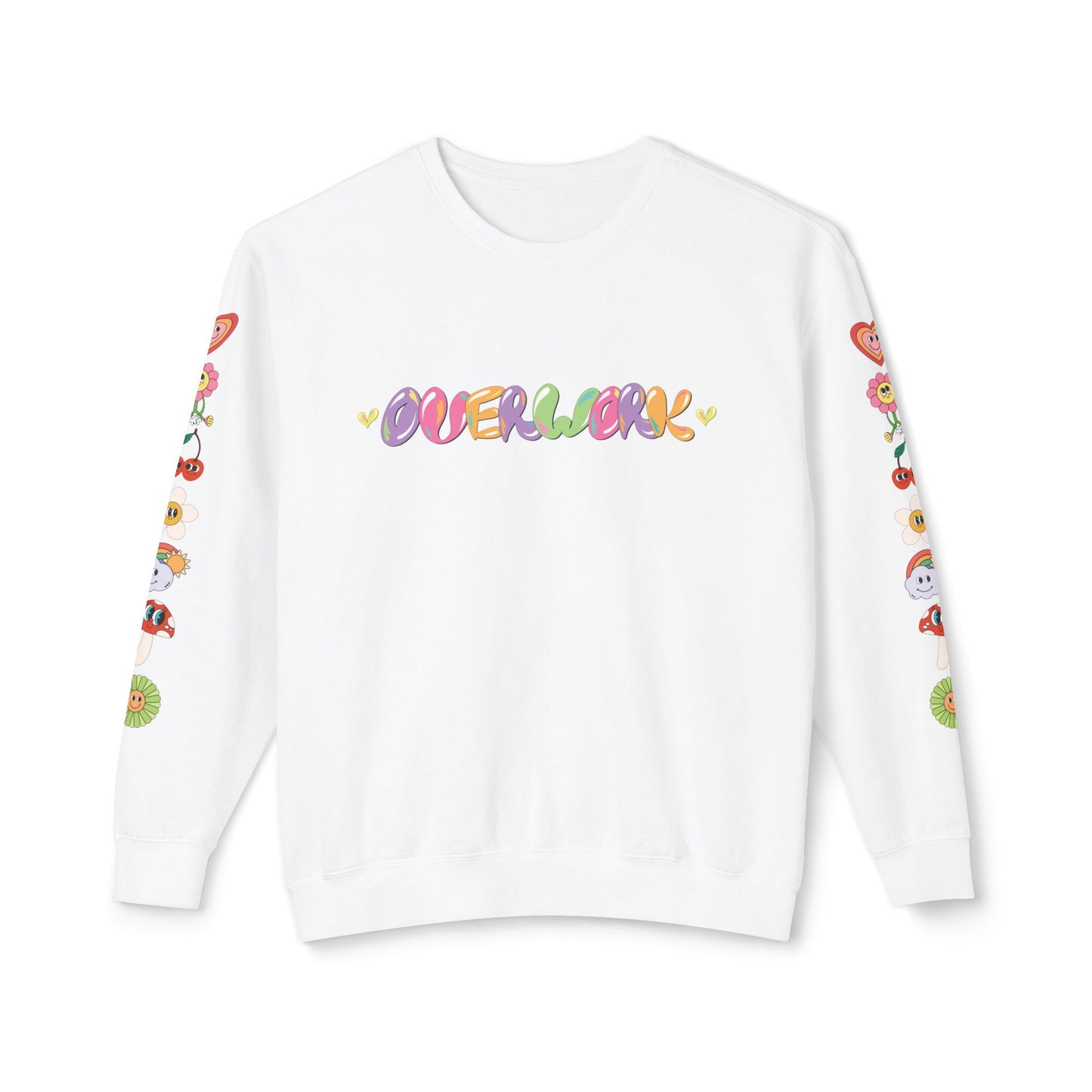 Bubble Logo Lightweight Crewneck Sweatshirt