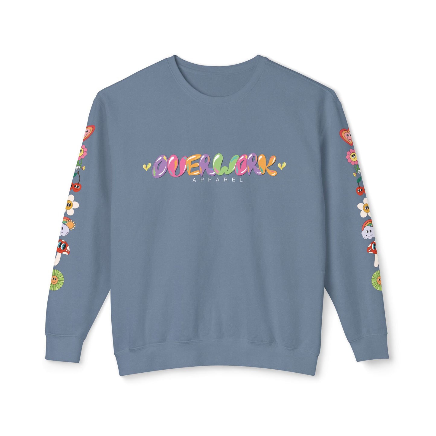 Bubble Logo Lightweight Crewneck Sweatshirt