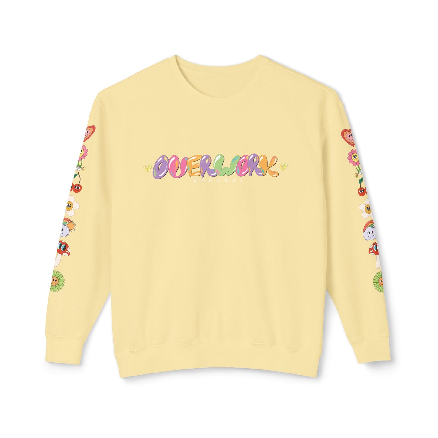 Bubble Logo Lightweight Crewneck Sweatshirt